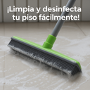 Escoba De Goma Con Lampazo Ideal para Pelos