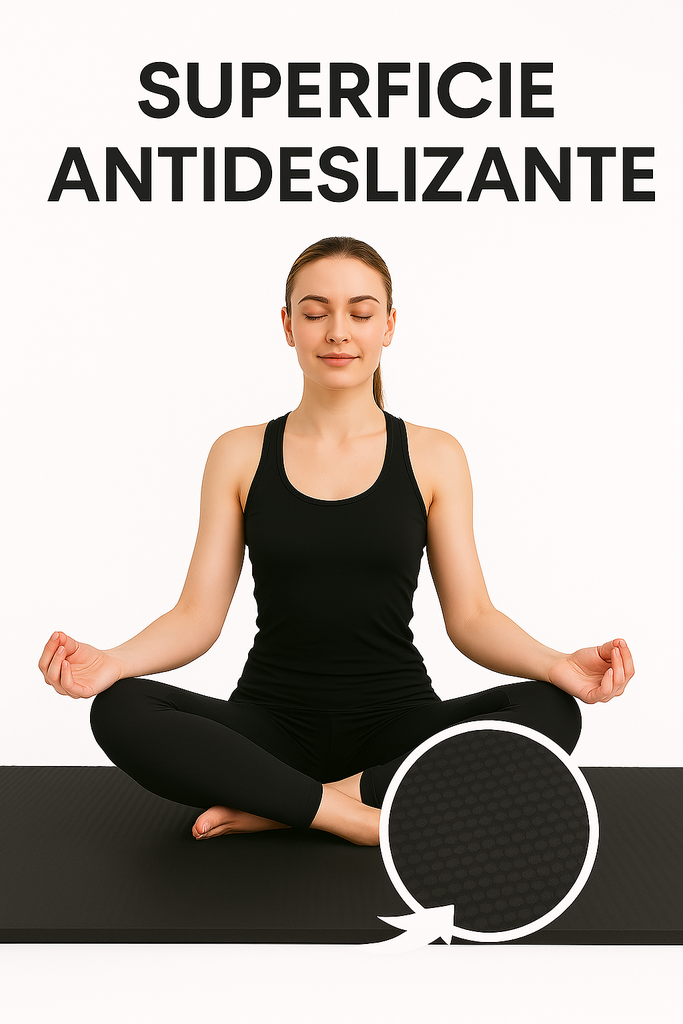 Colchoneta Para Yoga Pilates Gimnasia Fitness 10mm