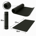 Colchoneta Para Yoga Pilates Gimnasia Fitness 10mm