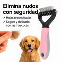 Peine Corta Nudos Deslanado de Mascotas
