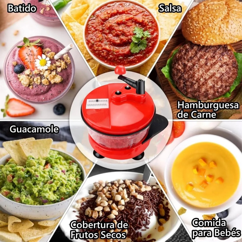 Multi Procesadora Manual Gran Capacidad
